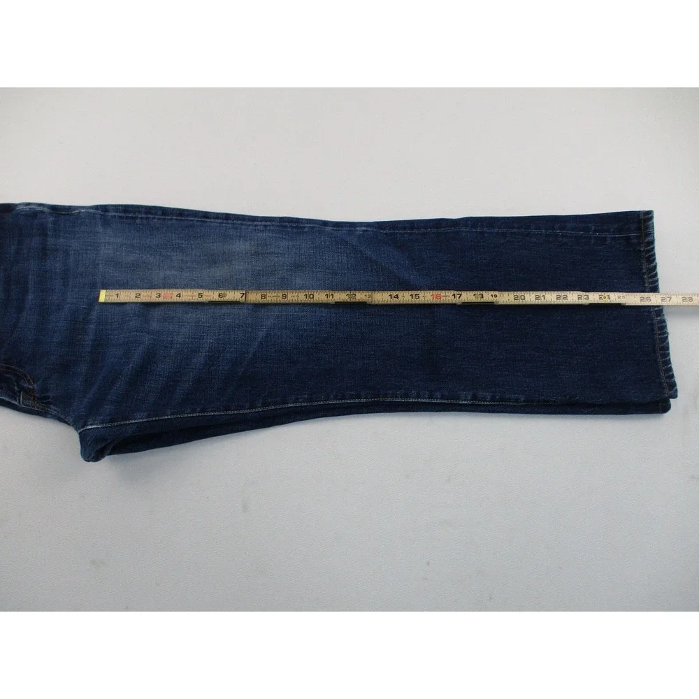 Lucky Brand Jeans Mens 32 Blue 181 Relaxed Straight Leg Vintage Wash Denim